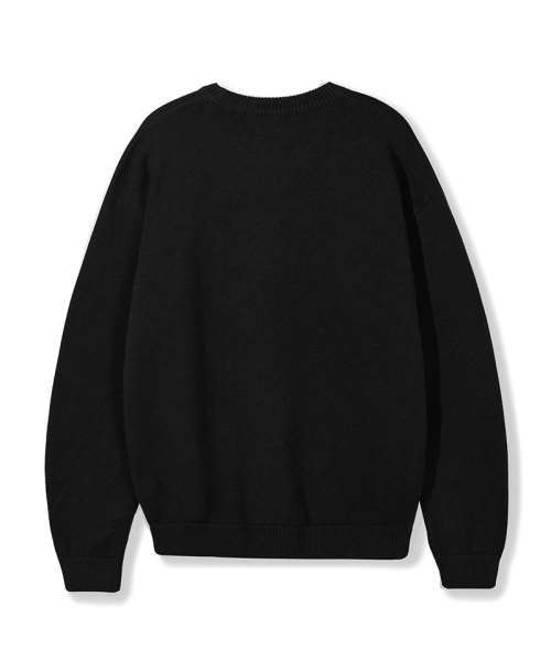 NODU（ノードユー）の「メイプル ベーシック ラウンド ニット[ブラック]（ニット/セーター・メンズ・その他・LARGE/MEDIUM）」の3枚目の写真