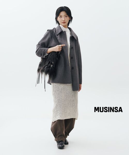 ARTID（アルティーダ）の「フローウールベルト付きカーブスラックス_BROWN（その他パンツ・レディース・ブラウン・SMALL/MEDIUM）」の5枚目の写真