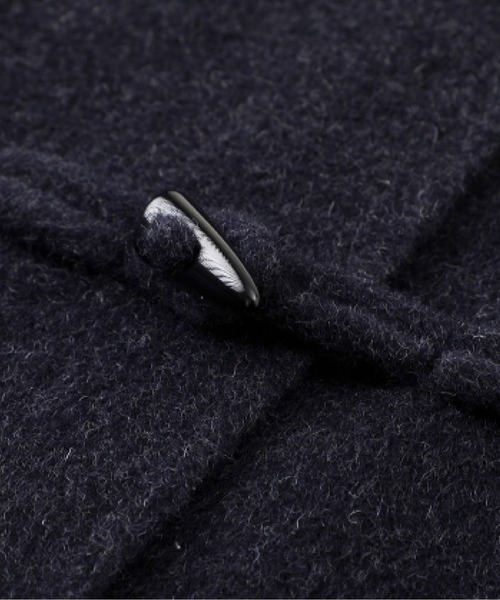 LA POMME jours(ラポミ・ジュール)の「Woolly Moveable Collar Coat(ピーコート・レディース・ネイビー/グレー・SMALL/MEDIUM/LARGE)」の5枚目の写真