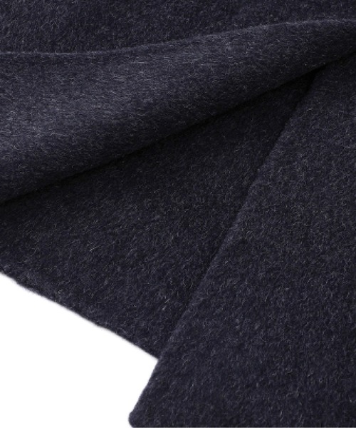 LA POMME jours(ラポミ・ジュール)の「Woolly Moveable Collar Coat(ピーコート・レディース・ネイビー/グレー・SMALL/MEDIUM/LARGE)」の6枚目の写真