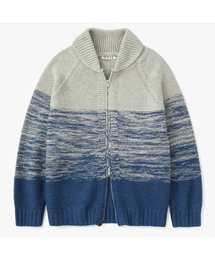 SUARE（スアレ）の「ウールグラデーションコーウィチャンニットブルー（ニット/セーター）」
