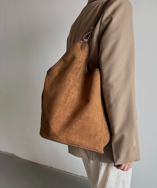 LA VORAGINE(ラ ヴォラジネ)の「ヒョウ柄バケツ大容量トートバッグ(トートバッグ・レディース・ブラウン/ダークブラウン/ブラウン系1/ブラック・FREE)」の15枚目の写真
