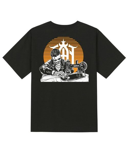 KAN6312(カン6312)の「KTB0157 カンカスタムスタイル 半袖Tシャツ - ブラック(Tシャツ/カットソー・メンズ・その他・SMALL/MEDIUM/LARGE/X-LARGE)」の1枚目の写真