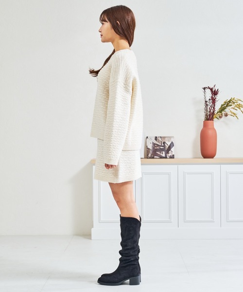 トップス misako anyfee/大きいサイズ】ビスチェドッキングトップス《新色追加》 anyfee