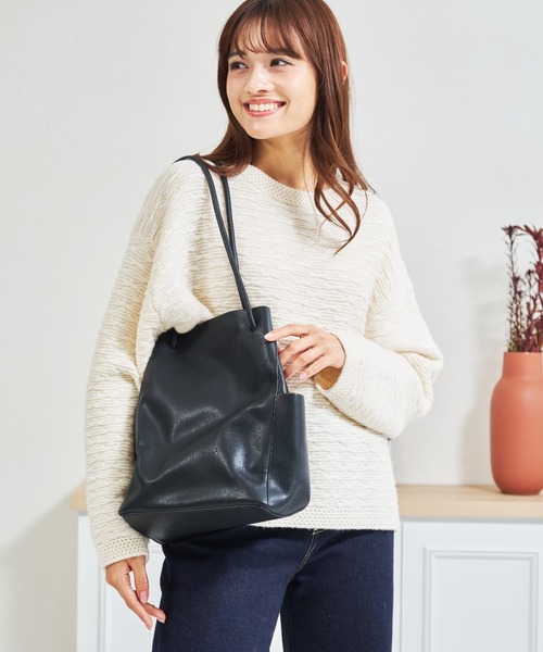 MISCH MASCH（ミッシュマッシュ）の「ZOZO限定 ぽこぽこニット×ミニスカート セットアップ（セットアップ・レディース・アイボリー/グレー・ﾌﾘ-）」の13枚目の写真