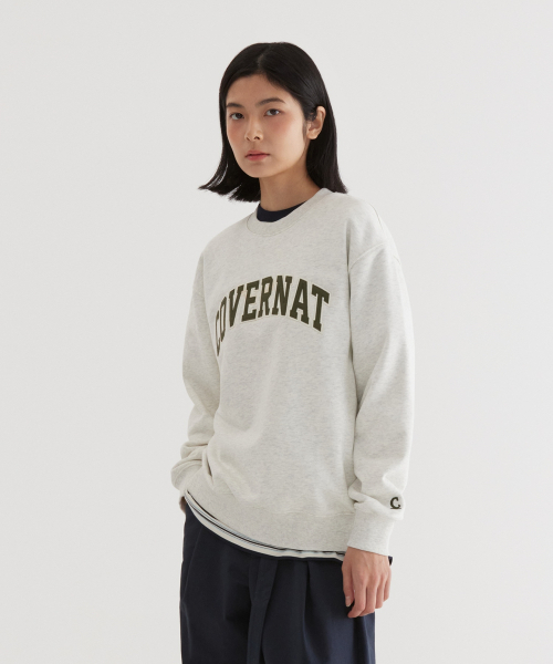 COVERNAT(カバーナット)の「アーチロゴ スウェット Oatmeal(スウェット・レディース・その他・SMALL/MEDIUM/LARGE/X-LARGE/XX-LARGE/X-SMALL)」の10枚目の写真