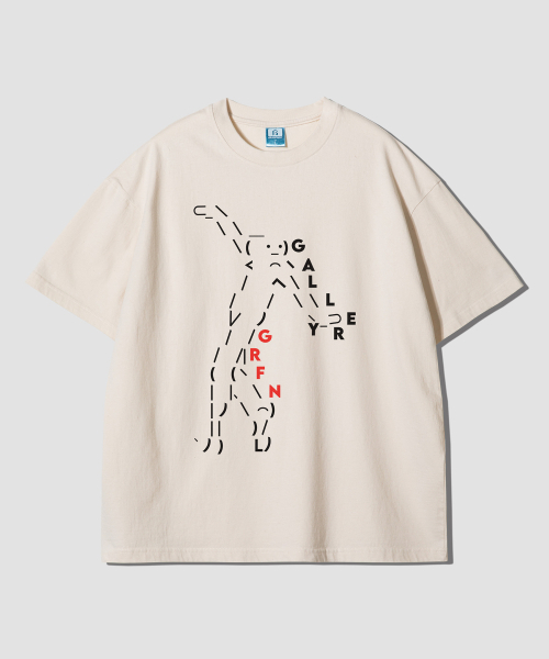 GRANFINNY(グランフィニ)の「ダンスエモーション オーバーサイズ 半袖Tシャツ-ナチュラルコットン(Tシャツ/カットソー・レディース・その他・LARGE/X-LARGE)」の1枚目の写真