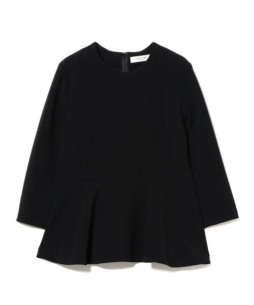 Demi-Luxe BEAMS（デミルクス ビームス）の「【セレモニー・フォーマル】トリアセ ペプラム ブラウス＊［手洗い可］（シャツ/ブラウス・レディース・ブラック/ホワイト/ネイビー・36/38）」の16枚目の写真