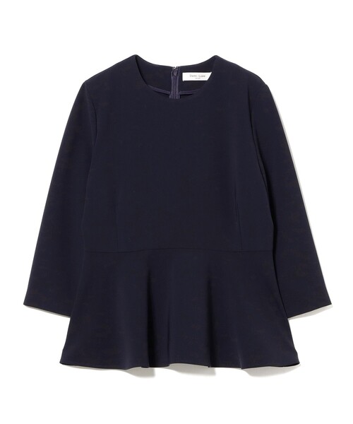 Demi-Luxe BEAMS（デミルクス ビームス）の「【セレモニー・フォーマル】トリアセ ペプラム ブラウス＊［手洗い可］（シャツ/ブラウス・レディース・ブラック/ホワイト/ネイビー・36/38）」の19枚目の写真