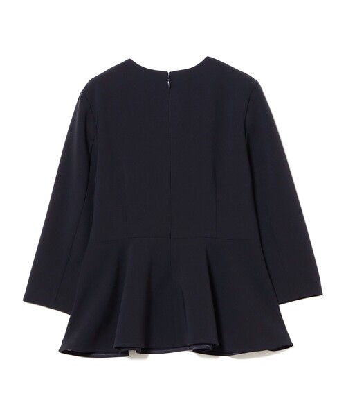 Demi-Luxe BEAMS（デミルクス ビームス）の「【セレモニー・フォーマル】トリアセ ペプラム ブラウス＊［手洗い可］（シャツ/ブラウス・レディース・ブラック/ホワイト/ネイビー・36/38）」の22枚目の写真