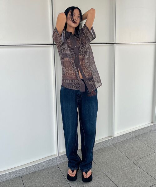 WELLBEING EXPRESS(ウェルビーイングエクスプレス)の「Embroidered Patch Jeans Blue(デニムパンツ・レディース・その他・SMALL/MEDIUM)」の13枚目の写真