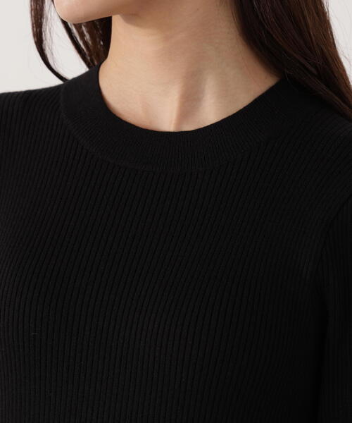 PROPORTION BODY DRESSING（プロポーションボディドレッシング）の「レースドッキングニットワンピース / 1216140001（ワンピース・レディース・ピンク/ブラック・MEDIUM/P/S）」の18枚目の写真