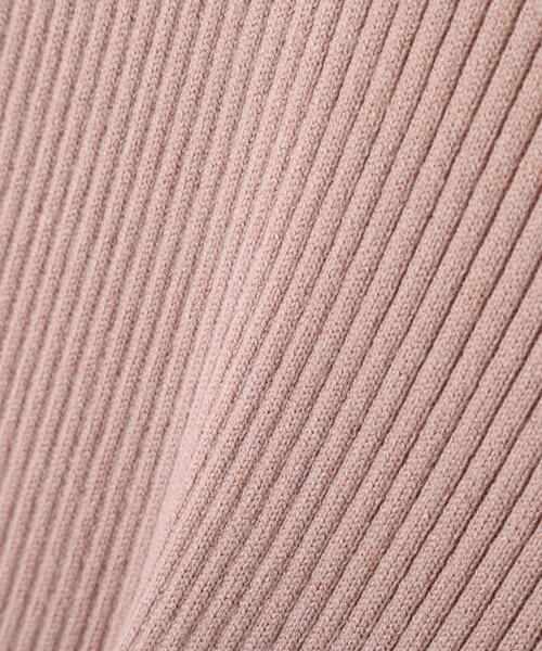 PROPORTION BODY DRESSING（プロポーションボディドレッシング）の「レースドッキングニットワンピース / 1216140001（ワンピース・レディース・ピンク/ブラック・MEDIUM/P/S）」の4枚目の写真