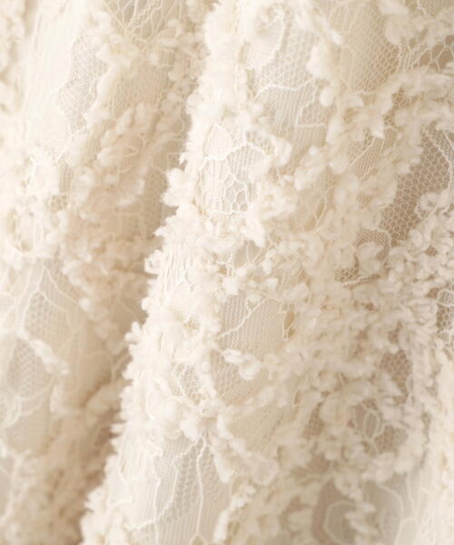 PROPORTION BODY DRESSING（プロポーションボディドレッシング）の「レースドッキングニットワンピース / 1216140001（ワンピース・レディース・ピンク/ブラック・MEDIUM/P/S）」の3枚目の写真