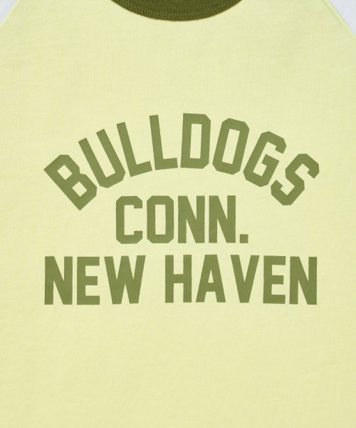 YALE(イェール)の「ウィメンズブルドッグスラグランリンガーTシャツ_ライトイエロー(Tシャツ/カットソー・レディース・その他・SMALL/MEDIUM)」の5枚目の写真