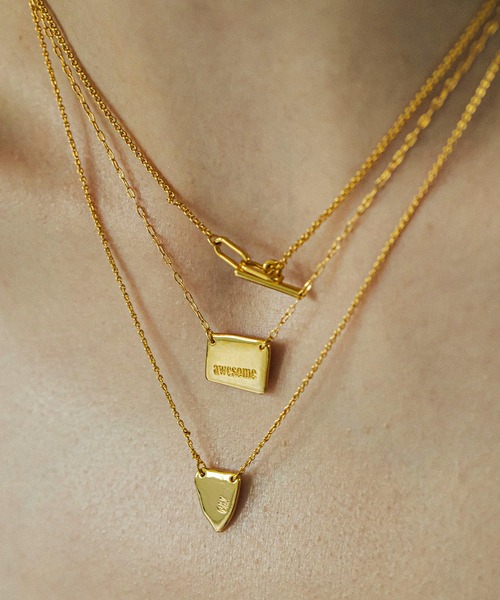 LAPUIS(ラピュイ)の「LAPUIS(ラピュイ) Silver925 by LAPUIS / Oh necklace(ネックレス・レディース・シルバー/ゴールド・FREE)」の10枚目の写真