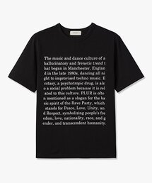 レイブヒストリー 半袖Tシャツ (ブラック)