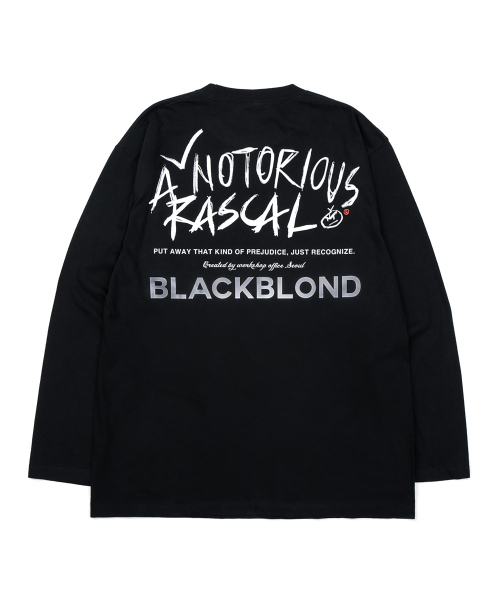 BLACK BLOND(ブラック ブロンド)の「ビビディレスカル 長袖Tシャツ (ブラック)(Tシャツ/カットソー・レディース・その他・SMALL/MEDIUM/LARGE/X-LARGE/XX-LARGE/XXX-LARGE)」の3枚目の写真