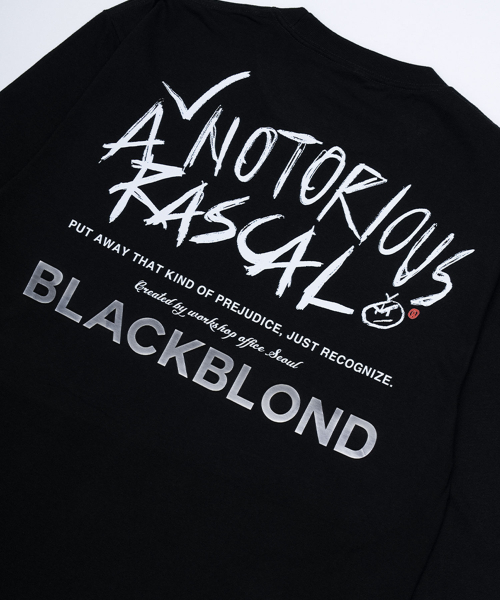 BLACK BLOND(ブラック ブロンド)の「ビビディレスカル 長袖Tシャツ (ブラック)(Tシャツ/カットソー・レディース・その他・SMALL/MEDIUM/LARGE/X-LARGE/XX-LARGE/XXX-LARGE)」の6枚目の写真
