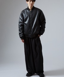 improves（インプローブス）の「【nl】PU 中綿 ボンバージャケット（ミリタリージャケット）」