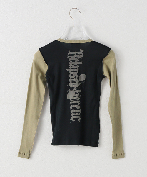 セール】ARIES / アリーズ RELAPSED HERETIC BABY LS TEE（Tシャツ