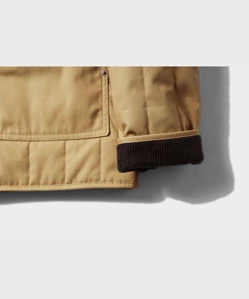 VDR（ブイディアール）の「PADDED CHORE JACKET [Sand]（ダウンジャケット/コート・メンズ・その他・LARGE）」の4枚目の写真