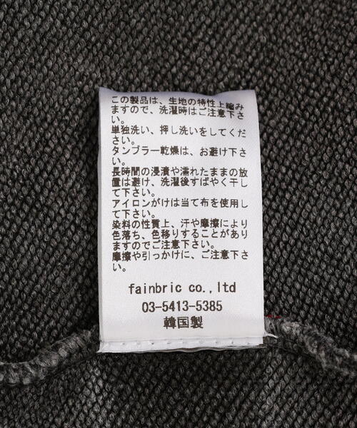 L.H.P（エルエイチピー）の「VENTIQUE/ベンティーク/Graphic Crew Ver3（スウェット・レディース・ブラック・F）」の12枚目の写真