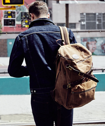 BUILFORD（ビルフォード）の「エクスプローラーラックサックバックパックブラシブラウン（バックパック/リュック）」