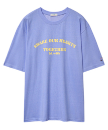 HIWITH（ハイウィーズ）の「Macaron Pigment Short Sleeve T-Shirt_Blue（Tシャツ/カットソー）」