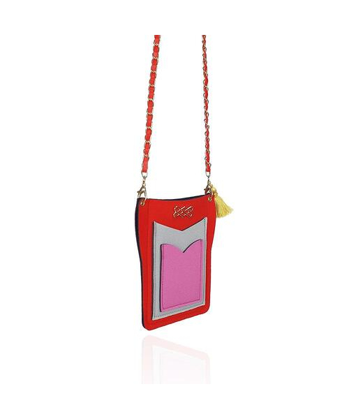 SUIN（スイン）の「3pocket cellphonbag- red（メッセンジャーバッグ・レディース・その他・FREE）」の6枚目の写真
