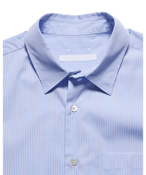 SOPHNET.（ソフネット）の「SUVIN GIZA RELAX-FIT S/S SHIRT（シャツ/ブラウス・メンズ・ネイビー/ブルー/ホワイト・3/2/1/4/5）」の6枚目の写真