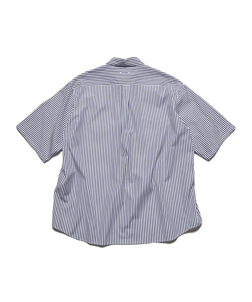 SOPHNET.（ソフネット）の「SUVIN GIZA RELAX-FIT S/S SHIRT（シャツ/ブラウス・メンズ・ネイビー/ブルー/ホワイト・3/2/1/4/5）」の8枚目の写真