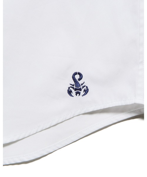 SOPHNET.（ソフネット）の「SUVIN GIZA RELAX-FIT S/S SHIRT（シャツ/ブラウス・メンズ・ネイビー/ブルー/ホワイト・3/2/1/4/5）」の13枚目の写真