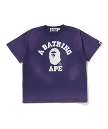A BATHING APE | MAD FACE WASHED EFFECT RELAXED FIT TEE JR(Tシャツ/カットソー)