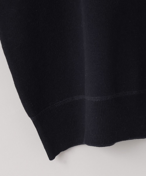 LOWRYS FARM（ローリーズファーム）の「【LFM(U)】スウェットライクニットクルー　 633430（ニット/セーター・メンズ・グレー/レッド/ネイビー/イエロー・FREE）」の9枚目の写真