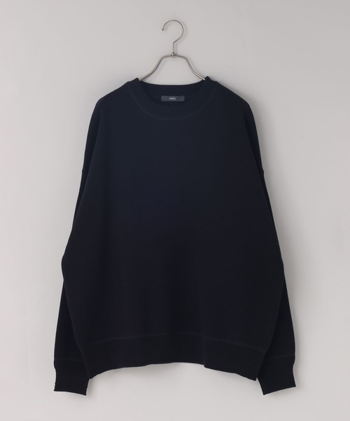 LOWRYS FARM（ローリーズファーム）の「【LFM(U)】スウェットライクニットクルー　 633430（ニット/セーター・メンズ・グレー/レッド/ネイビー/イエロー・FREE）」の18枚目の写真