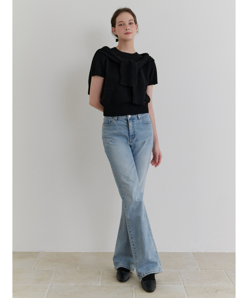 RE_L(リエル)の「Pea half knit (black)(ニット/セーター・レディース・その他・FREE)」の3枚目の写真