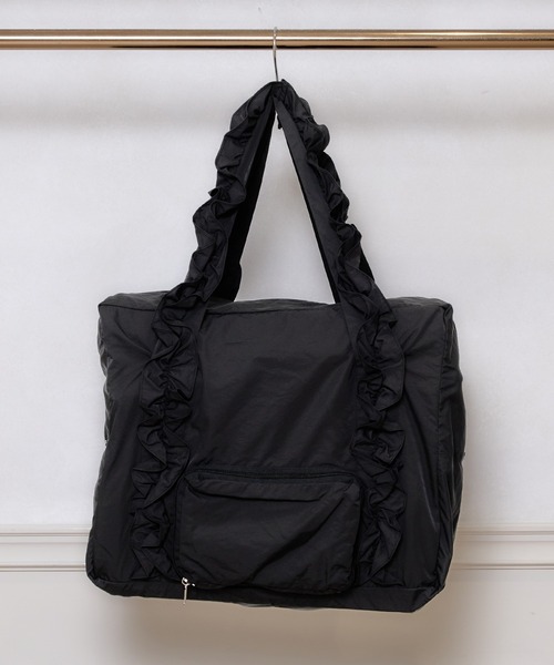 推し活【オシイロ】折りたたみ可能ナイロンボストンバッグ（ボストン