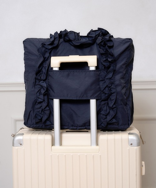 推し活【オシイロ】折りたたみ可能ナイロンボストンバッグ（ボストン