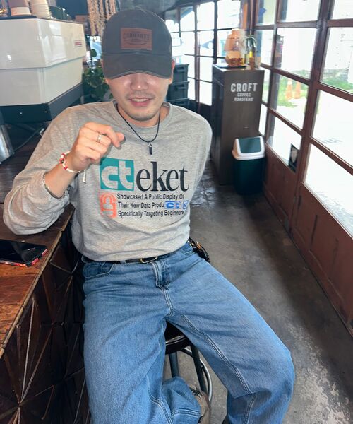 TEKET（テケット）の「Plan L/S Tee Melange Gray（Tシャツ/カットソー・レディース・その他・LARGE/SMALL/MEDIUM）」の9枚目の写真