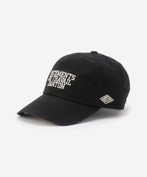 DANTON(ダントン)の「DANTON | ダンプ 6Pロゴキャップ UNISEX(キャップ・レディース・ダークブラウン/グレイッシュベージュ/ブラック・F)」の2枚目の写真