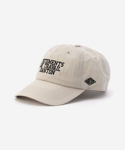 DANTON(ダントン)の「DANTON | ダンプ 6Pロゴキャップ UNISEX(キャップ・レディース・ダークブラウン/グレイッシュベージュ/ブラック・F)」の8枚目の写真