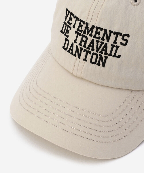 DANTON(ダントン)の「DANTON | ダンプ 6Pロゴキャップ UNISEX(キャップ・レディース・ダークブラウン/グレイッシュベージュ/ブラック・F)」の12枚目の写真