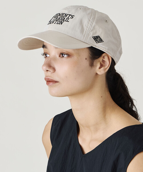 DANTON(ダントン)の「DANTON | ダンプ 6Pロゴキャップ UNISEX(キャップ・レディース・ダークブラウン/グレイッシュベージュ/ブラック・F)」の5枚目の写真
