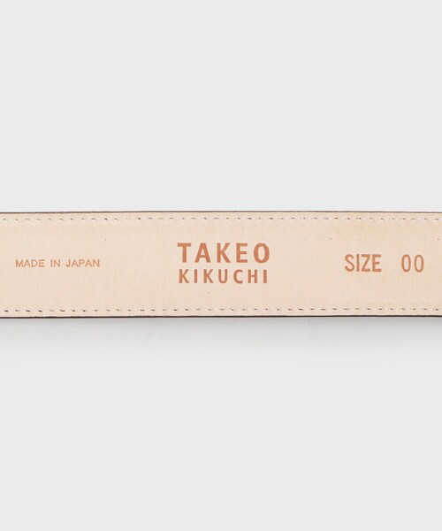 TAKEO KIKUCHI(タケオキクチ)の「モンタナドレスベルト(ベルト・メンズ・ブラック/ダークブラウン・00)」の5枚目の写真