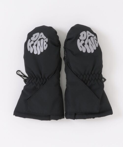 DAKINE(ダカイン)の「DAKINE TODDLER(キッズ) BRAT MITTS スノーグローブ 【25-26SNOWモデル】(手袋・キッズ・ブラック/グレー・MEDIUM/SMALL/LARGE)」の2枚目の写真