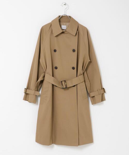 URBAN RESEARCH DOORS（アーバンリサーチドアーズ）の「撥水トレンチコート（トレンチコート・レディース・ベージュ/ネイビー・FREE）」の14枚目の写真
