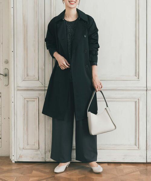 撥水トレンチコート｜オフィスカジュアル/フォーマル/オケージョン