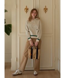 JUNECI（ジュネシ）の「エンブレムキャンバスバッグ（トートバッグ）」