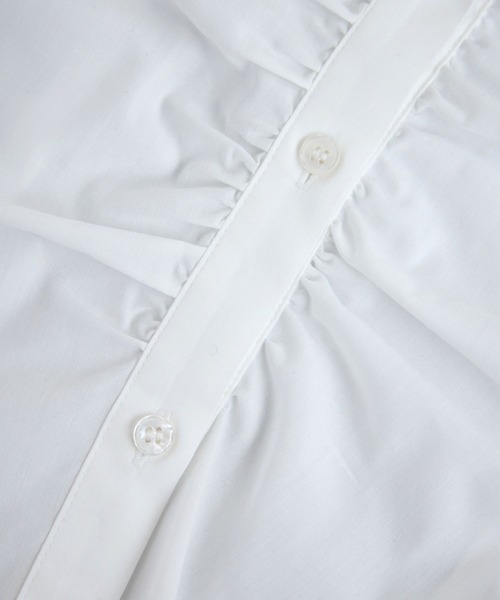 フロントギャザーシャツ（シャツ/ブラウス）｜VIS（ビス）の